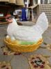 Ceramic Hen on Nest Covered Dish
