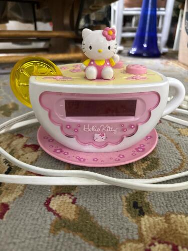 Hello Kitty Clock Radio