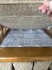 Upholstered Glider Rocking Chair With Skirted Base - 6