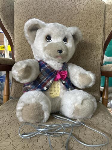 TeleConcepts 1986 Plush Bear Telephone