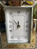 Mirror-Accented Battery Operated Table Clock - 2