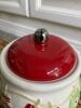 Hallmark Christmas Glove Motif Ceramic Cookie Jar - 2