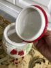 Hallmark Christmas Glove Motif Ceramic Cookie Jar - 3