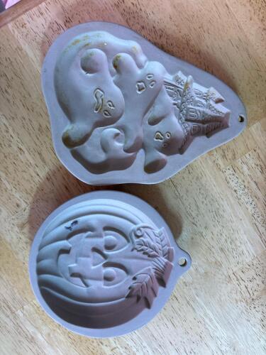Vintage Halloween Cookie Molds