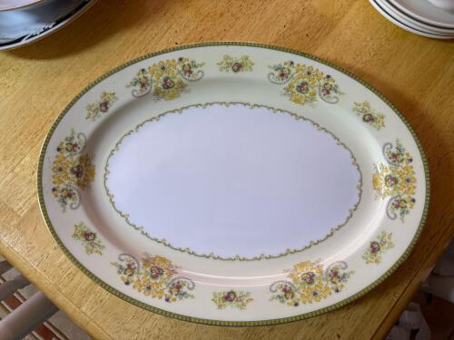 Japanese Porcelain Platter Charm Pattern