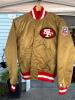 San Francisco 49ers Gold Satin Starter NFL Jacket
