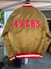 San Francisco 49ers Gold Satin Starter NFL Jacket - 2