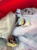 Holiday Village Houses and Christmas Figurines LOT - 4