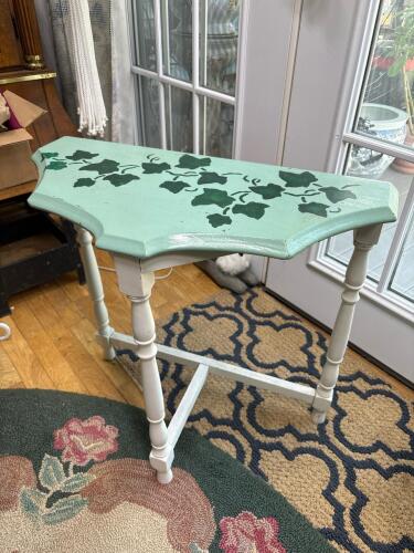 Decorative Painted Wooden Table