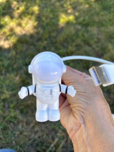 Astronaut-Shaped USB LED Light