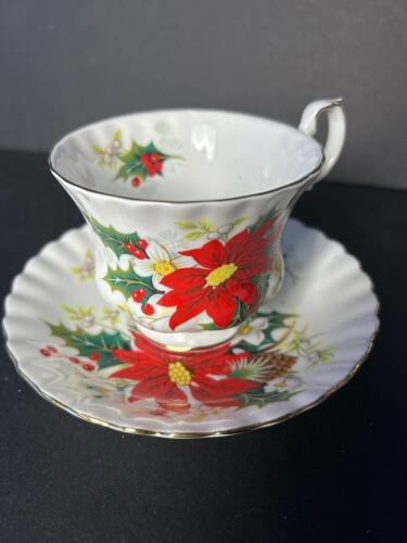 Royal Albert Bone China Yuletide Tea Cup and Saucer