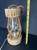 Nautical-Style Electric Hanging Lamp With Rope and Cork Accents - 3