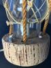 Nautical-Style Electric Hanging Lamp With Rope and Cork Accents - 5