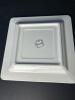 Square Italian Ceramic Plate With Chef Illustration - 5