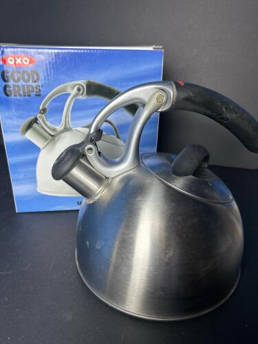 OXO Good Grips Stainless Steel Whistling Tea Kettle