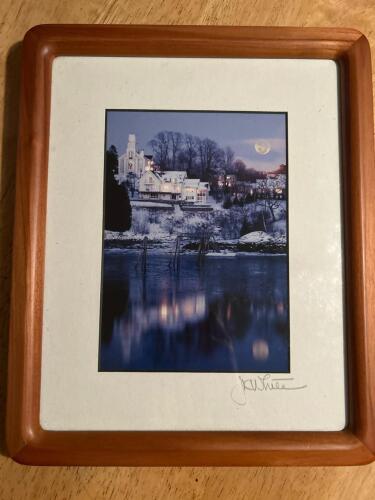 Winter Night Landscape By Kevin White Photography 9.5&rdquo; x 12&rdquo;
