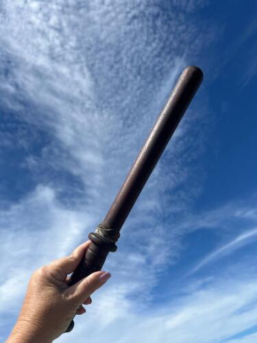 Vintage Wooden Police Baton Nightstick