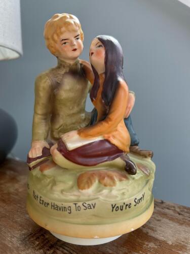 Chadwick-Miller Love Means Not Ever Having To Say You're Sorry Musical Figurine