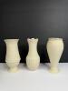 Lenox Porcelain Bud Vases With Gold Trim, Set Of Three