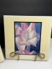 Pair of Floral Tile Plaques in Display Stands - 3