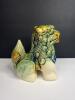Glazed Ceramic Foo Dog Shi Lion Figurine in Chinese Style - 2