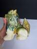 Glazed Ceramic Foo Dog Shi Lion Figurine in Chinese Style - 5