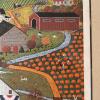 Folk Art-Style Framed Print by Sandi Wickersham Resnick 9" x 11" - 4
