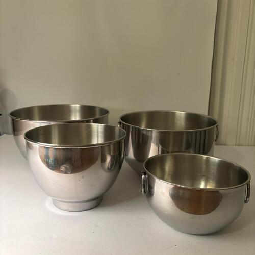 Stainless Steel Mixing Bowls, Farberware and Unbranded