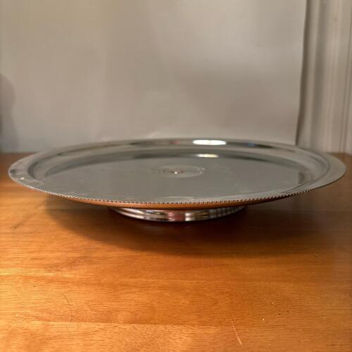 Kromex MCM Lazy Susan Serving Tray