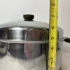 Revere Ware Copper-Clad Stock Pot with Lid - 7
