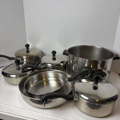 Farberware Stainless Steel Aluminum Clad Cookware Pots & Pans