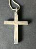 Sterling Silver Cross Necklaces - 4