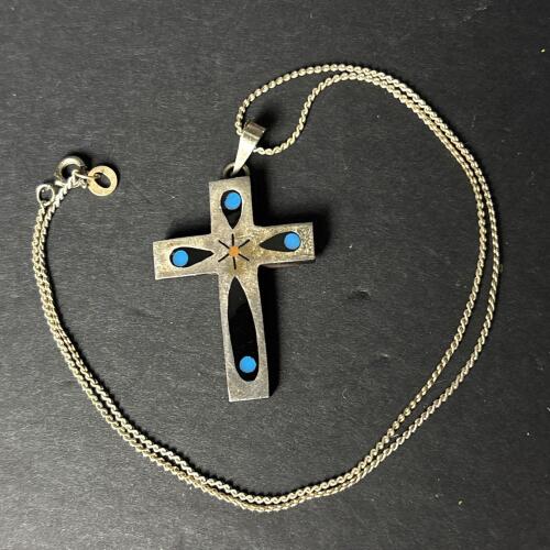 Sterling Silver Cross Pendant Necklace