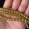 Carved Wood Trinket Box with Faux Pearl Necklace - 3