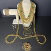 Gold-Toned Chain Necklaces & Other Costume Jewlery