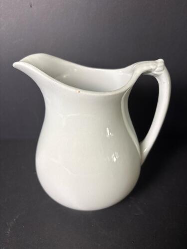 Ironstone China Pitcher by J&G Meakin England