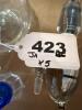 Glass Cruet Bottle and Salt and Pepper Shakers - 5