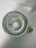 Blown Glass Bug Catcher Jar With Leaf Finial Lid, Pontil Mark - 3
