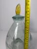 Blown Glass Bug Catcher Jar With Leaf Finial Lid, Pontil Mark - 8