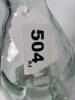 Blown Glass Bug Catcher Jar With Leaf Finial Lid, Pontil Mark - 9