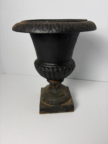 Cast Iron Urn Planter in Classical Style