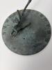 Cast Metal Frog Sundial Garden Ornament - 2