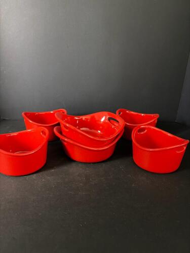 Rachael Ray Red Ceramic Baking Dishes