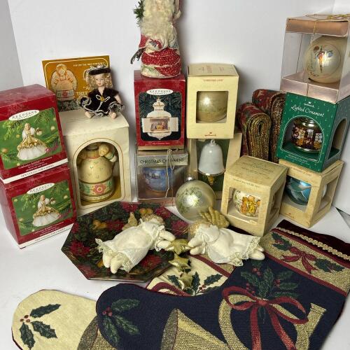 Christmas Ornaments, Stockings, and Decor
