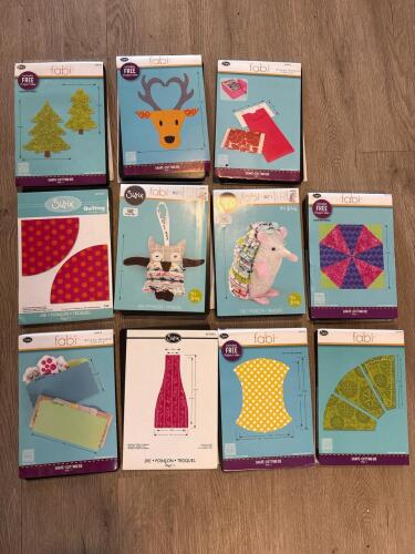 Sizzix Fabi Quilting and Craft Shape-Cutting Dies Assortment