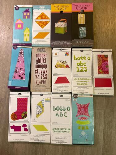 Sizzix Bigz XL Shape-Cutting and Alphabet Dies Assortment