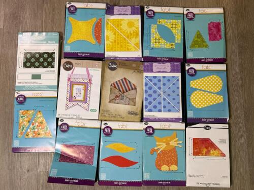 Sizzix and Fabi Bigz L Shape-Cutting Dies Assortment