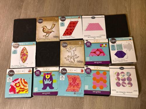 Sizzix Fabi Bigz Shape-Cutting Dies Assortment