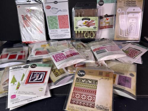 Sizzix Thinlits, Triplits, and Alterations Craft Dies and Tools