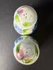 Pair of Hand-Painted Floral Ceramic Shakers by Cape Cod Artist - 4